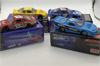 4 1/24th Scale Die Cast Nascar