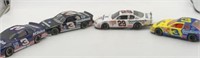 4 1/24th Scale Die Cast Nascar