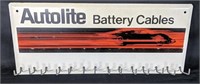 Metal Autolite Battery Cable Display