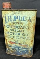 One Quart Duplex Outboard Motor Oli Can