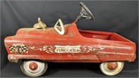 Vintage Fire Cheif Peddle Car