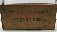 Vintage IPC Corned Beef Crate