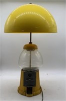 vintage gum ball Machine lamp
