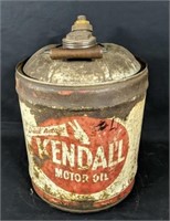 5 Gallon Kendall Oil Can