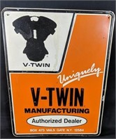 Single Sided V-Twin Dealer Sign