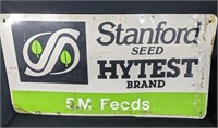 Single Sided Stanford Seed Sign