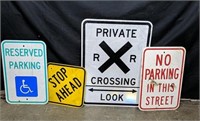 4 Road Signs