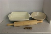 SELECTION OF BAKING DISHES AND MORE