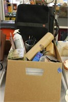 BOX LOT OF OFFICE ITEMS