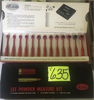 Lee powder measuring kit