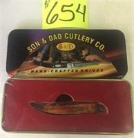 The son & dad cutlery co. collector's knife