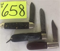 3-older pocket knives