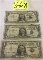 $1 Silver Certificate 1957 B series