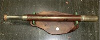 19th cent. 23" brass hand held telescope as found
