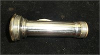 Simmons nickel plated 5" flashlight in working
