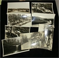7 photo post cards from Branson Mo. 1929