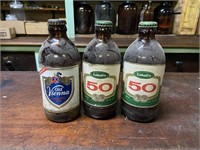 3 Beer Bottles - Full