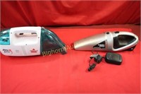 B&D 18 V Cordless Vacuum, Bissell Spot Lifter