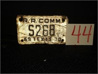 1969-70 Railroad Commemerative Plate