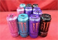 Monster Energy Drinks 12pc lot 4 Flavors