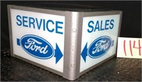 Ford Service Lighted Sign