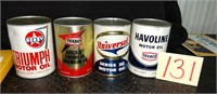 4 Oil Cans
