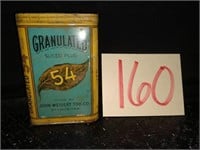 Granulated 54 Pocket Tobacco Tin