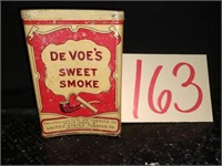 Devoe's Sweet Pocket Tobacco Tin