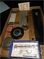 Box of Folding Rulers & Tapes
