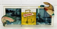Falstaff Beer Sign, A Piece of 3D Art!