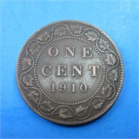 1910 CANADA LARGE CENT
