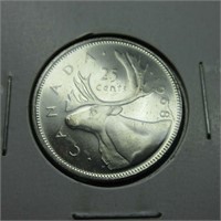 1968 SILVER 25 CENTS - UNCIRCULATED