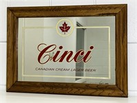 Cinci Canadian Cream Lager Beer Mirror