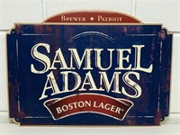 2006 Samuel Adams Boston Lager Tin Beer Sign