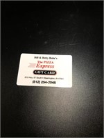 $100 Gift Card - Bill & Betty Bobe's Pizza-Washing