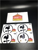 $100 in Gift Cards From Casey's Gas Station