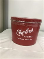 Large Tin of Caramel Corn - Charlie's Candies $40