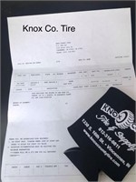 $50 Oil Change Certificate by Knox County Tire