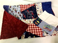 Baby Blanket And Burp cloth by Kim Everett $50 Val