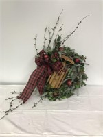 Christmas Wreath w/Sled by Jerri Prose $100 Value
