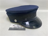 Vtg Firefighters Dress Hat Size 7 Police? Union