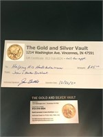 $25 Gift Certificate to The Gold & Silver Vault
