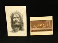 (2) Jesus Prints 14x11 & 11x17