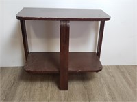 MCM 3 Legged Side Table Stamped AFF Furniture