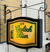 Grolsch Bier  lighted,  Hanging Beer Sign