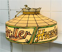 Miller Highlife Fiberglass Hanging Light, 20”