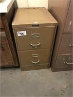 2 Drawer Metal Filing Cabinet