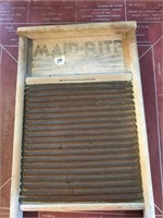 Vintage "Maid Rite" Washboard