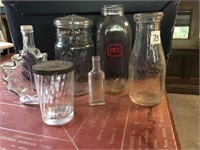 Vintage Assorted Glassware
