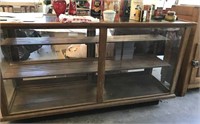 Antique Wooden Display Cabinet